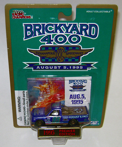 1995 Brickyard 400 #95 Indianapolis Motor Speedway 1/64 Event Truck Diecast