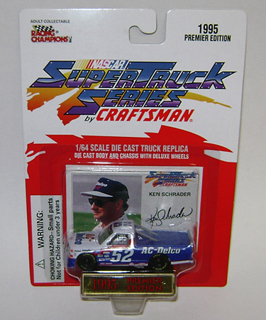 1995 Ken Schrader #52 AC-Delco 1/64 Truck Diecast