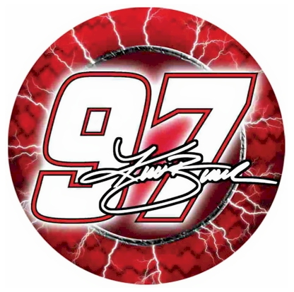 #97 Kurt Busch - Round Decal