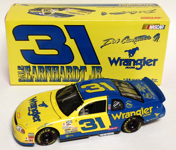 1997 Dale Earnhardt Jr #31 Wrangler NASCAR 1/24 Diecast Bank