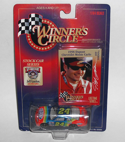 1998 Jeff Gordon #24 Dupont - Lifetime Series 1/64 Diecas