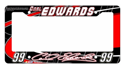 #99 Carl Edwards - License Plate Frame