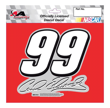 #99 Carl Edwards - Foil Diecut Decal