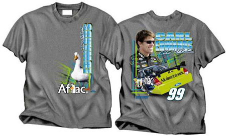 #99 Carl Edwards - Aflac Grey T-Shirt