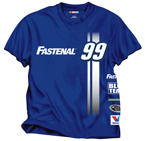 #99 Carl Edwards '12 Fastenal Uniform Stripe Tee