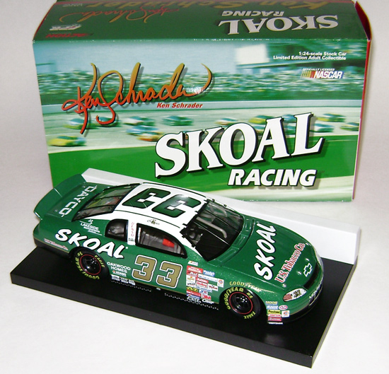 1997 Ken Schrader #33 Skoal Diecast Bank