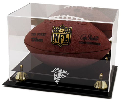 Atlanta Falcons - Golden Classic NFL Fooball Display Case
