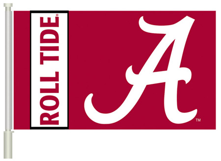 University of Alabama - Car Flag