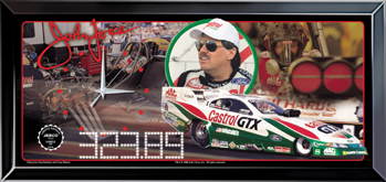 John Force 323mph - Jebco Clock