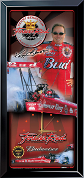 Kenny Bernstein / Budweiser / Forever Red - Jebco Clock
