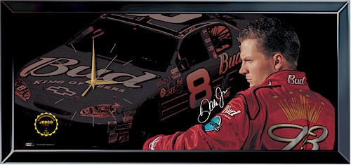 Dale Earnhardt Jr '03 Budweiser - Jebco Clock