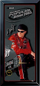 Dale Earnhardt Jr '03 Most Popular Driver - Jebco Clock