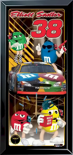 Elliott Sadler '04 M&M's - Jebco Clock