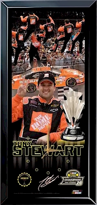Tony Stewart '05 NEXTEL Cup Champ - Jebco Clock