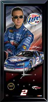 Kurt Busch #2 Miller Lite - Jebco Clock