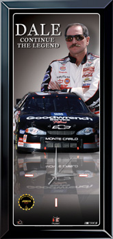 Dale Earnhardt / Continue the Legend - Jebco Clock