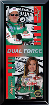 John & Ashley Force '07 Dual Force - Jebco Clock
