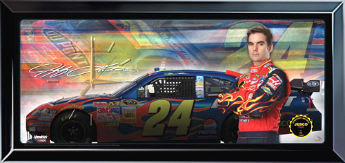 Jeff Gordon #24 Dupont / Imposing - Jebco Clock