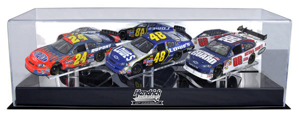 Hendrick Motorsports 25th Anniversary 3-Car Diecast Display Case