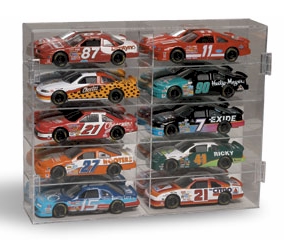 10 Car 1/24 Diecast Display Case