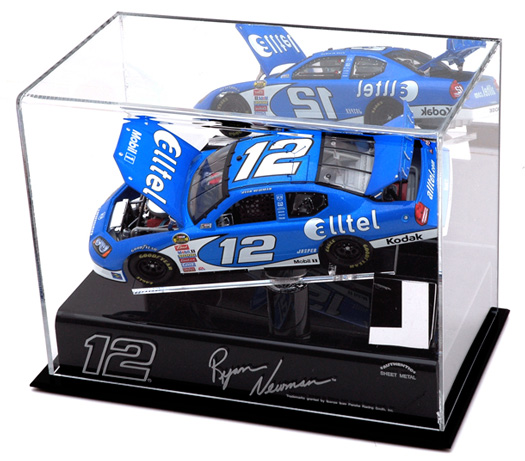 Ryan Newman #12 Diecast Display Case w/ Race Used Sheet Metal