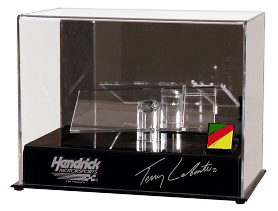 Terry Labonte - Diecast Display Case w/ Race Used Sheet Metal