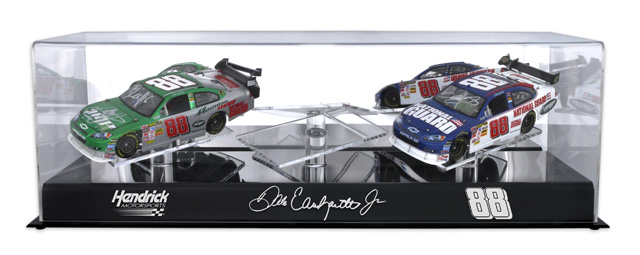 Dale Earnhardt Jr 3-Car Diecast Display Case