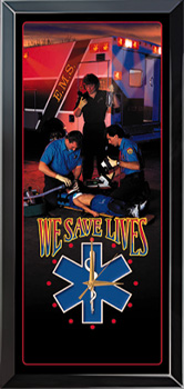 EMS / We Save Lives - Jebco Clock