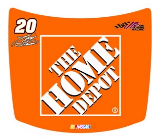 Tony Stewart #20 Home Depot - Replica 1/4 Hood