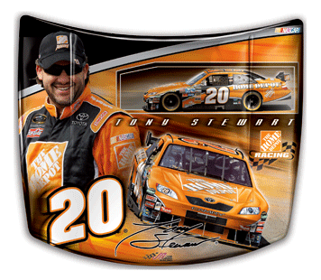 Tony Stewart #20 Home Depot - 1/2 Hood