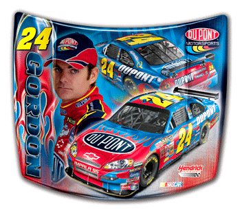 Jeff Gordon #24 Dupont Motorsports - 1/2 Hood