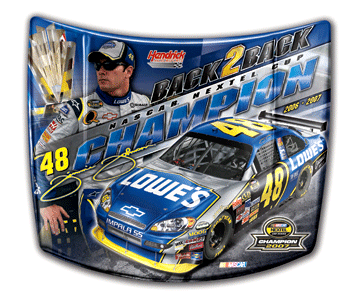 Jimmie Johnson '07 NEXTEL Champ - 1/2 Hood
