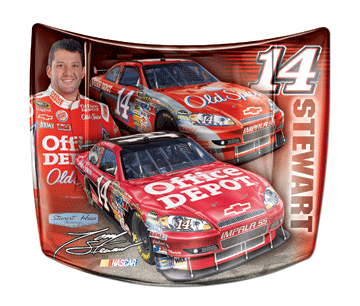 Tony Stewart #14 Stewart-Haas - 1/2 Hood