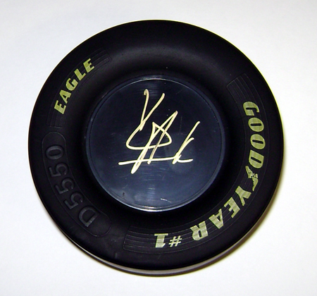 Kevin Harvick - Autographed Mini Goodyear Tire