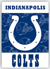 Indianapolis Colts - NFL 2-Sided Banner Flag