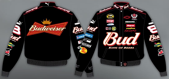 #8 Dale Earnhardt Jr '06 Budweiser - Jacket (Black)