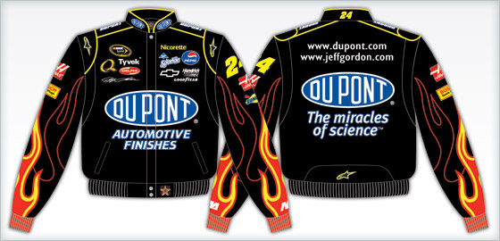 #24 Jeff Gordon '08 Dupont / Black - Jacket