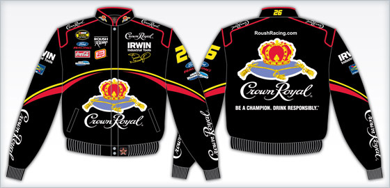 #26 Jamie McMurray '07 Crown Royal / Black - Jacket