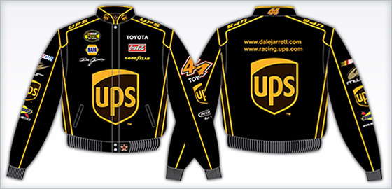 #44 Dale Jarrett '07 UPS / Black - JH Jacket