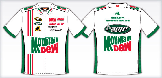 #88 Dale Earnhardt Jr - Mountain Dew Pit Shirt