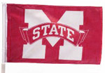 Mississippi State Bulldogs - NCAA Car Flag