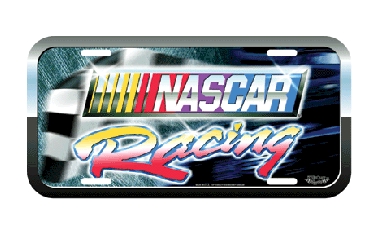 NASCAR Racing - License Plate