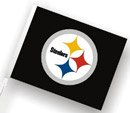 Pittsburgh Steelers - NFL Car Flag