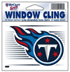 Tennessee Titans - NFL 3x 3 Static Cling