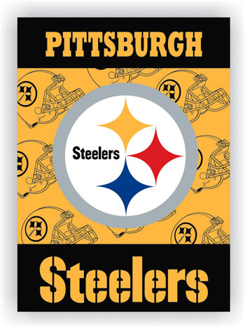 Pittsburgh Steelers - NFL 2-Sided Banner Flag