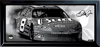 Dale Earnhardt Jr #8 Budweiser - Reflective Plaque