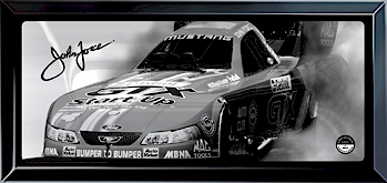 John Force / Castrol GTX - Reflective Plaque