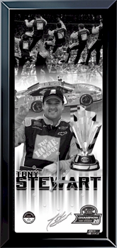 Tony Stewart '05 NEXTEL Cup Champ - Reflection Clock