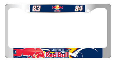 Team Red Bull - Metal License Plate Frame