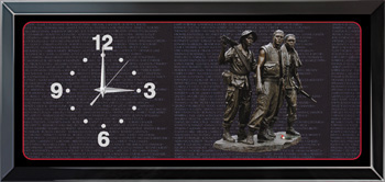 Vietnam Memorial - Jebco Clock